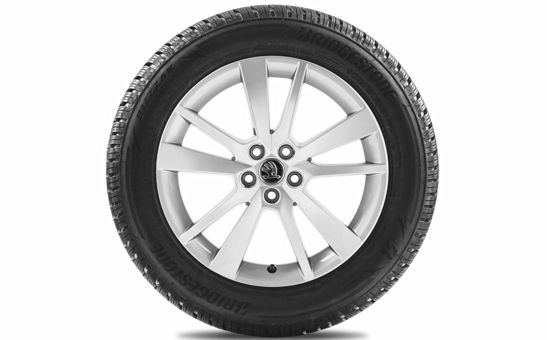 Kompletné zimné koleso TRIUS 17" pre FABIA, RAPID, RAPID SPACEBACK